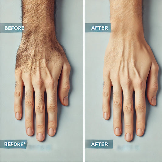 Hand (incl Fingers) Laser Hair Removal (Package of 8)